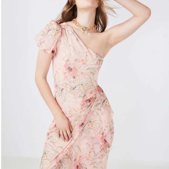 BCBGMAXAZRIA SYDNEY MIDI DRESS - Picture 5 of 11